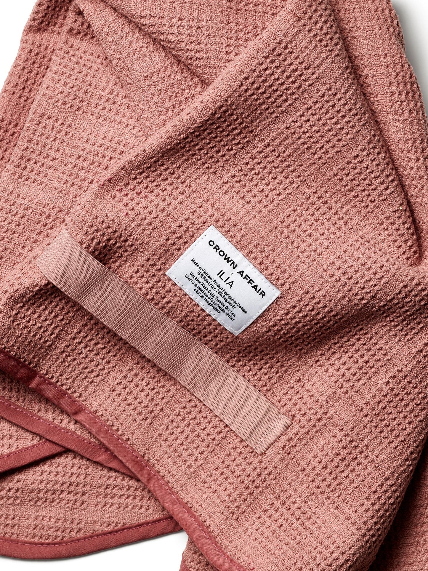 Crown Affair x ILIA—The Pink Towel