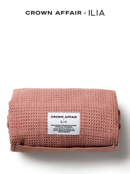 Crown Affair x ILIA—The Pink Towel