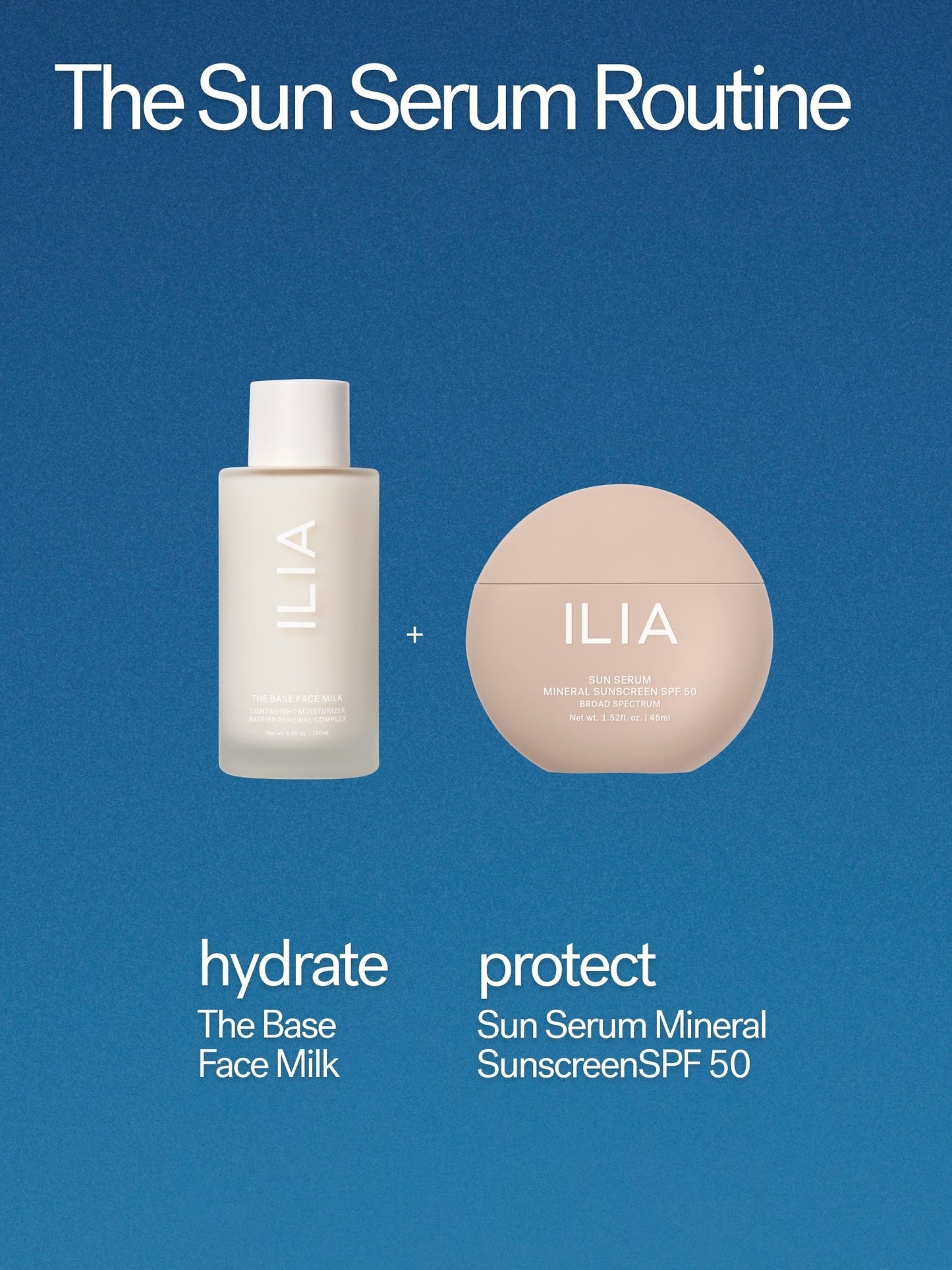 The Skincare + SPF 50 Duo
