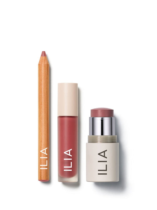 The Lip + Cheek Trio